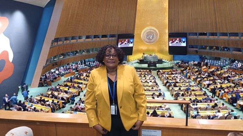 Xiomara Nunez de Cespedes at the UN